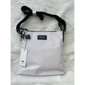 RADLEY London Elia Mews Solid Medium Zip Top Crossbody bag dove gray